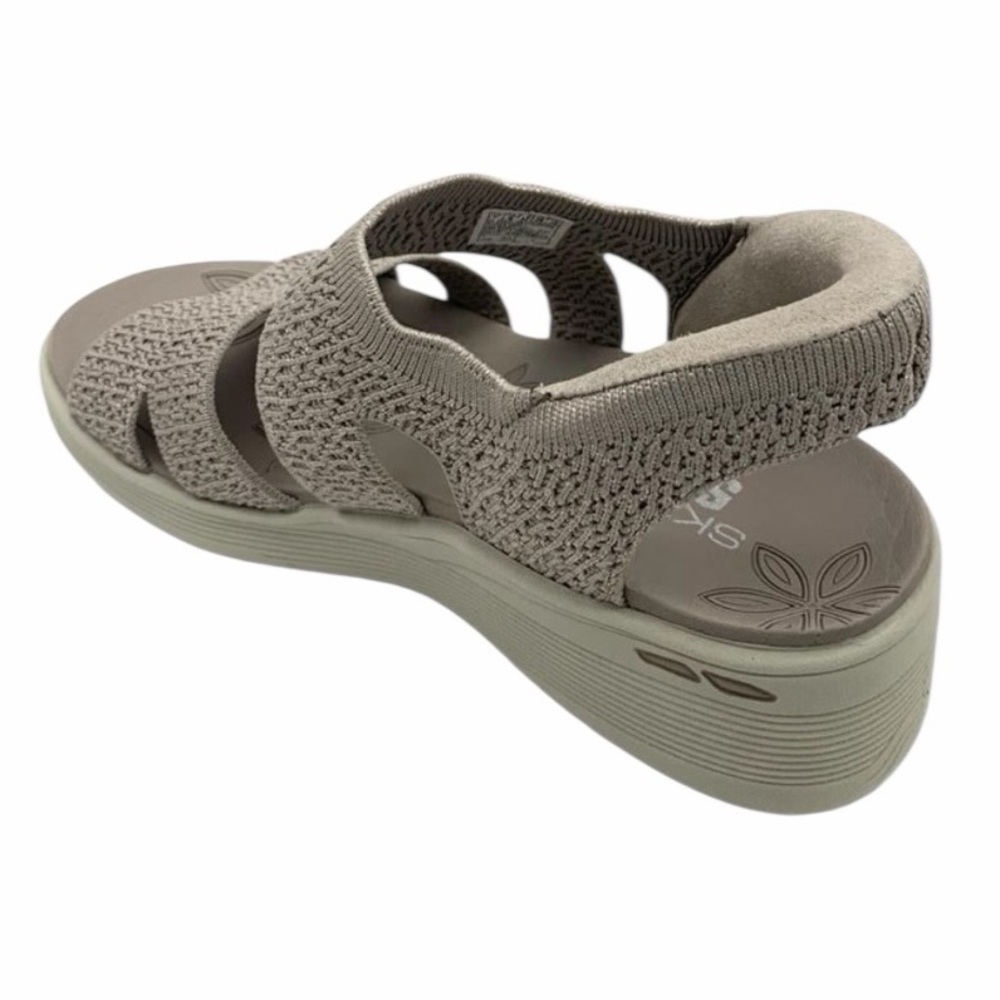 Skechers Women's Slip- ins Washable Knit Ultra-Flex 3.0 Sandals Taupe 7 Medium - Picture 3 of 7